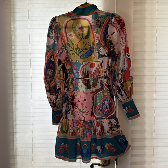 NWT - Colorful Patterned Women's Dress - Size Small - Picture 9 of 9